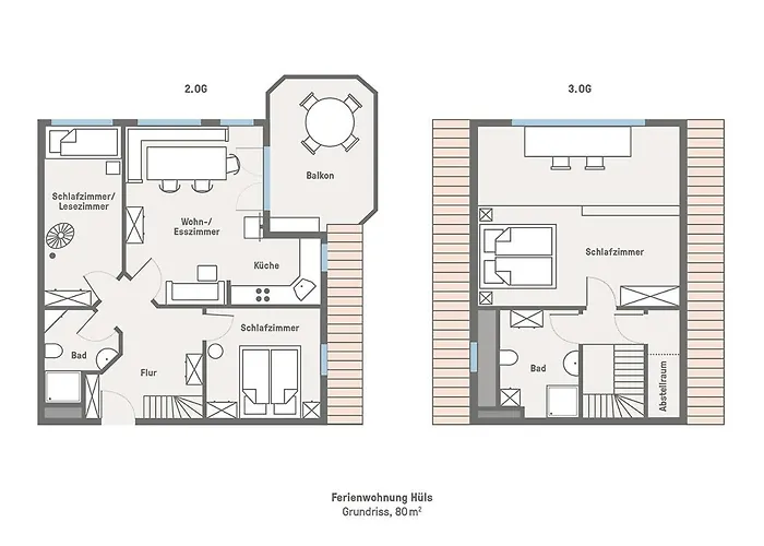 公寓 Residenz Am 24d Huels *
